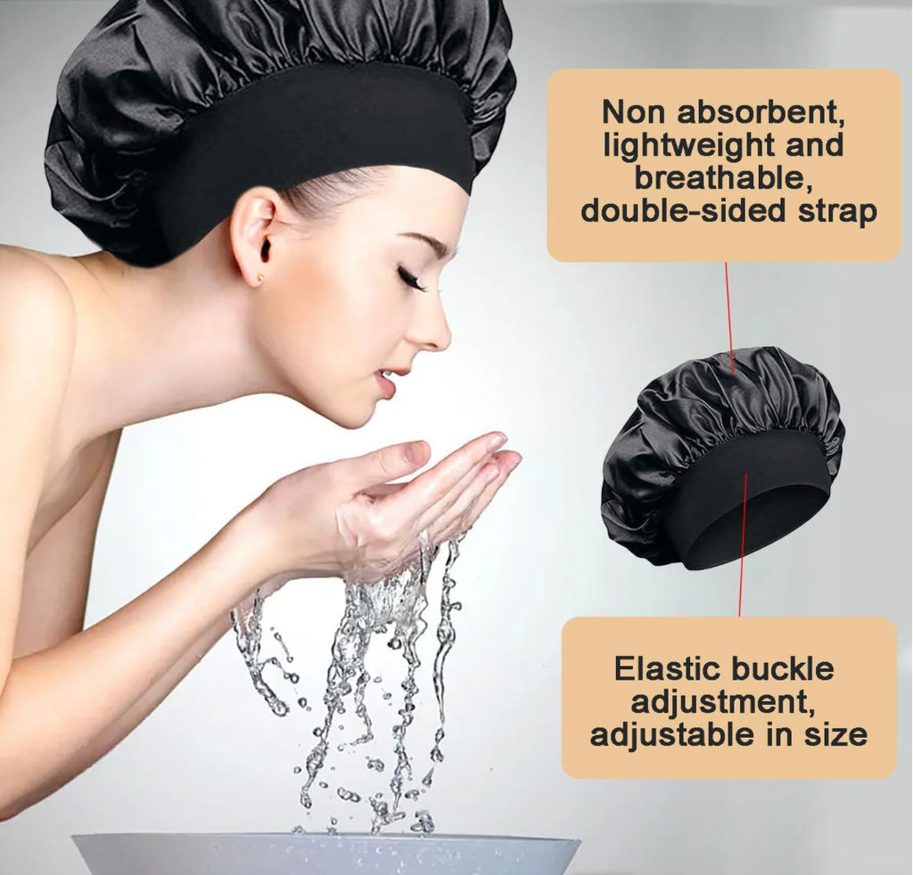 Bonnet de Nuit en Satin 19 Momme – Anti-Frisottis, Anti-Casse, Protection Capillaire de Luxe